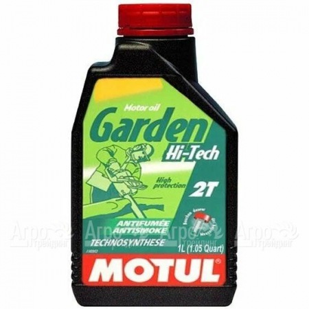 Моторное масло Motul Garden 2T Hi-Tech 1 л 102799 для 2-х тактных двигателей в Москве