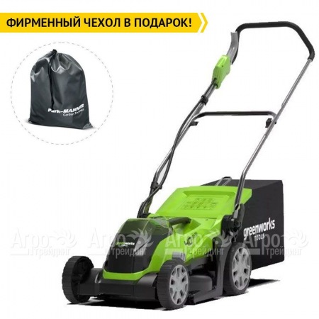 Газонокосилка аккумуляторная GreenWorks G40LM35K4 в Москве