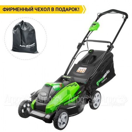 Газонокосилка аккумуляторная GreenWorks G40LM45K3 в Москве